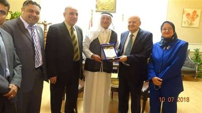 وفد سعودي بقيادة «واصف كابلي» يصل جامعة الزقازيق