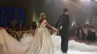 بالصور.. حفل زفاف لبناني على طريقة سندريلا