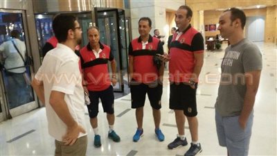 بالصور.. مترجم «جاريدو» يزور بعثة الأهلي في إسبانيا