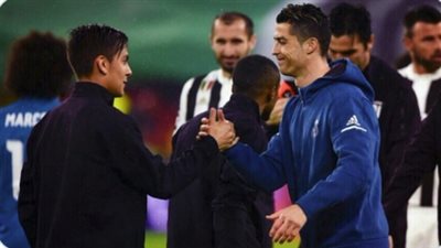 باولو ديبالا عبر تويتر: مرحبًا كريستيانو رونالدو