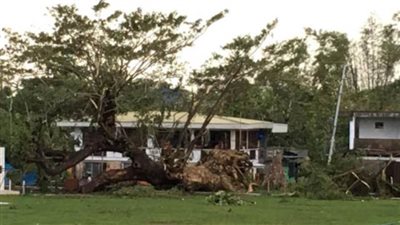 أفسد احتفالات أعياد الميلاد.. إعصار 