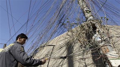 شرطة الكهرباء تحصل غرامات في 11 ألف قضية سرقة تيار كهربائي