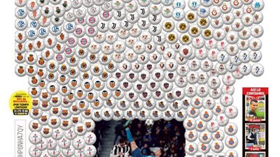 غلاف «ماركا» يتغزل في رونالدو: رحل الأسطورة صاحب 451 هدفا