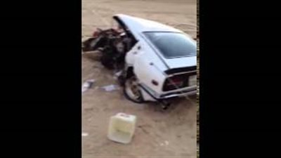 بالفيديو.. مصرع شخصين في حادث مروع بالسعودية