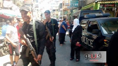 بالصور.. حملة لإزالة إشغالات شارع كسرى بحي العرب في بورسعيد