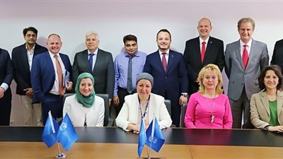 منى زوبع تشارك في اجتماعات الرابطة العالمية لتشجيع الاستثمار