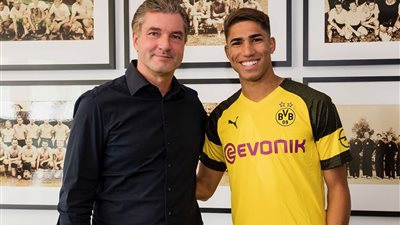 بروسيا دورتموند يضم أشرف حكيمي من ريـال مدريد إعارة لمدة عامين