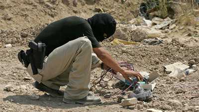 إحباط محاولة تفجير عبوة ناسفة جنوب الشيخ زويد