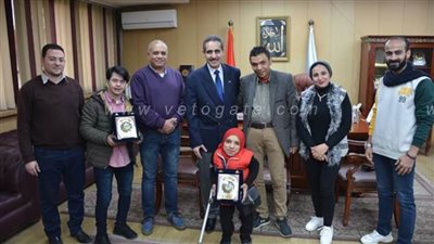 محافظ الغربية يكرم ذوي القدرات الخاصة المتميزين في الأنشطة العلمية والإبداعية