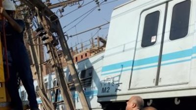 النقل: قطار مترو المرج كان خاليا من الركاب تماما