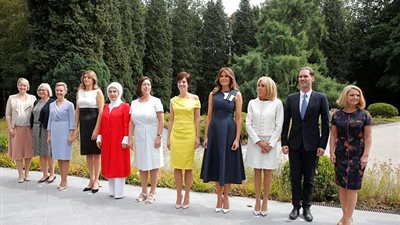 مهمة إنسانية لزوجة دونالد ترامب في بريطانيا (فيديو وصور)