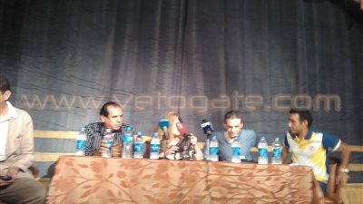 بدء المؤتمر الصحفي لـ«رغدة» حول عرض «الأمة الشجاعة» بمسرح ميامي