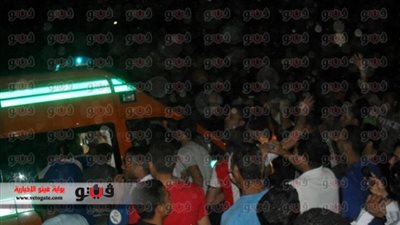 نقل سائق السيارة التى دهست طالب الأزهر إلى المستشفى