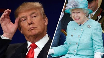 ترامب يتناول الشاي مع الملكة إليزابيث في أولى زياراته لبريطانيا