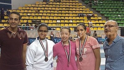 الشمس يهنئ لاعبات السلاح بعد فوزهن بمراكز متقدمة ببطولة كأس مصر