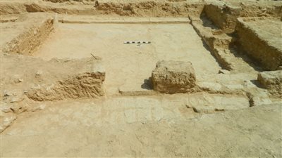 الآثار تعلن عن كشف جديد بميت أبو الكوم (صور)