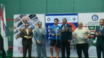 «هليوبوليس» يحقق المركز الثاني بالبطولة العربية للإسكواش