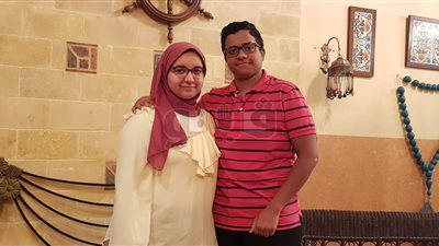 أول صور لطالبة المنيا الأولى علمي رياضة من الساحل الشمالي