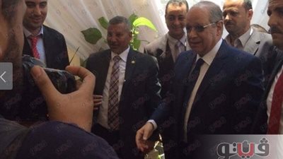 وصول «أبو العزم» إلى مجلس الدولة عقب أدائه اليمين القانونية