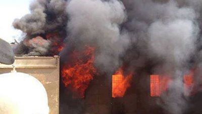 بالأسماء.. المتورطون في إشعال النيران بمنازل الأقباط بـ