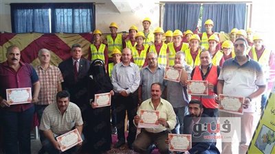 الحفل الختامي لقسم اللوجيستيات بالمدرسة البحرية ببورسعيد