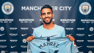 محرز: هدفي الفوز بدوري أبطال أوروبا مع مانشستر سيتي