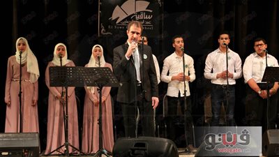 بالصور.. إبداع «سلطان العارفين» في ساقية الصاوي