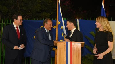 محافظ الإسكندرية والسفير الفرنسي يشهدان احتفالية العيد الوطني لفرنسا