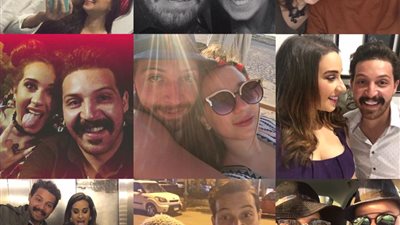 بالصور.. نجلة شريف منير تعلن ارتباطها بالممثل محمود حجازي