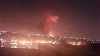 القوات المسلحة تسيطر على حريق مصنع الكيماويات بمحيط مطار القاهرة