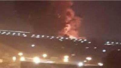 هاشتاج «#مطار_القاهرة» يتصدر تويتر بعد حريق مخزن الوقود