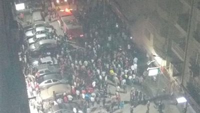 حريق في محل ملابس بفيصل (فيديو وصور)