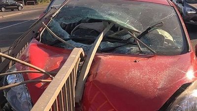 السائق الأكثر حظا في بريطانيا يهرب من قطع رأسه (صور)