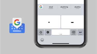 لوحة مفاتيح Gboard تُتيح الآن التواصل عبر شفرة مورس