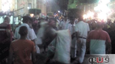 بالصور.. حملة لرفع إشغالات الباعة الجائلين من مولد «أبو العباس»