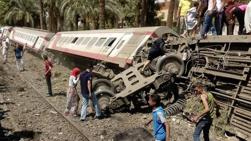 حادث انقلاب قطار