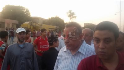 محافظ الجيزة يصل موقع حادث قطار «المزاريق»
