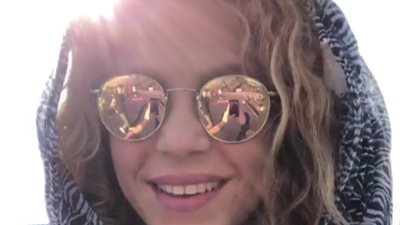 شاكيرا تنشر فيديو من لبنان قبل حفلها