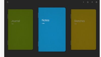 حَول جهازك اللوحى لدفتر ملاحظات ورقى مع 