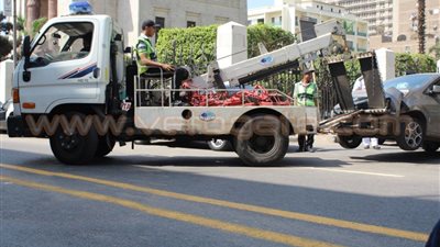 بالصور.. 4 حملات مرورية للقضاء على تكدس السيارات بالقاهرة