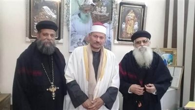 خطيب الجمعة بالدقهلية يهنئ الأقباط من على المنبر