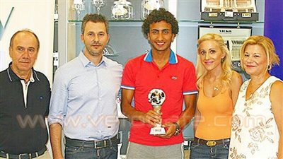 «وردة» يحصد لقب أفضل لاعب بفريقه في الظهور الثاني له مع بانياتوليكوث