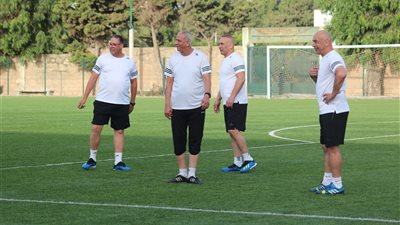 المصري يؤدي مرانه الأول في المغرب استعدادا لنهضة بركان