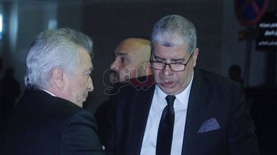 نجوم الأهلي والزمالك في عزاء والد زوجة شوبير (صور)