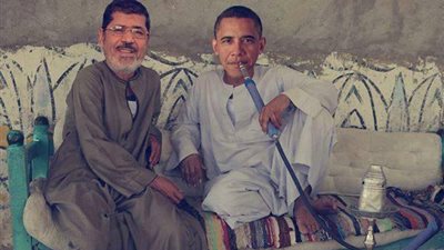 بالصور.. وثائق «ويكيليكس» تفضح علاقة «المعزول» بـ«أوباما»!