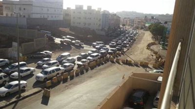 تحويلات مرورية في طريق الكورنيش بشبرا