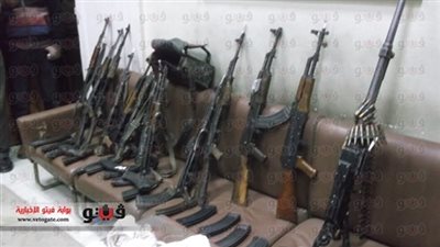 ضبط 661 قطعة سلاح و5 تشكيلات عصابية و6 بؤر إجرامية فى 24 ساعة