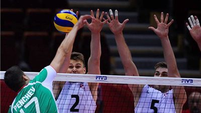 فوز فرنسا وأمريكا وروسيا في مونديال الطائرة ببولندا