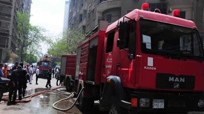 السيطرة على حريق داخل مخزن مدرسة صناعية بالإسكندرية
