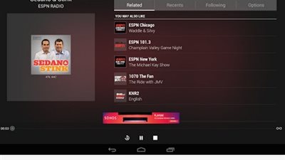 استمع إلى أكثر من ١٠٠ ألف محطة راديو مع 